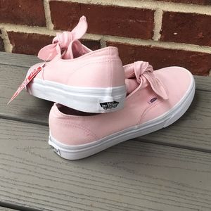 vans knotted pink